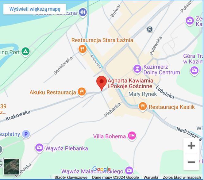 Agharta Bed and Breakfast Kazimierz Dolny Εξωτερικό φωτογραφία